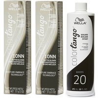 Wella Color Tango 10NN Butter Blonde Permanent Masque Haircolor – 10NN(2)+Dev(Vol.20)16oz