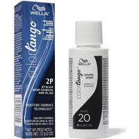 Wella Color Tango 2P Jet Black Permanent Haircolor – 2P + Dev (Vol.20) 2oz