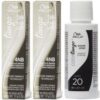Wella Color Tango 4NB Chocolate Brown Permanent Masque Haircolor - 4NB(2)+Dev(Vol.20)2oz buy online shopping cheap sale