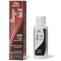 Wella Color Tango 4VR Mahogany Permanent Masque Haircolor – 4VR + Developer (Vol. 20) 2oz