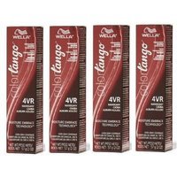 Wella Color Tango 4VR Mahogany Permanent Masque Haircolor – 4VR Mahogany 4pks