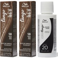 Wella Color Tango 5B Mocha Permanent Masque Haircolor – 5B(2)+Dev(Vol.20)2oz