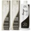 Wella Color Tango 5NB Coffee Bean Permanent Masque Haircolor - 5NB(2)+Dev(Vol.20)16oz buy online shopping cheap sale