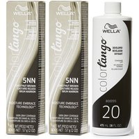 Wella Color Tango 5NN Chestnut Brown Permanent Haircolor – 5NN(2)+Dev(Vol.20)16oz