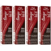 Wella Color Tango 5RV Burgundy Permanent Masque Haircolor – 5RV – (4pks)