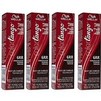 Wella Color Tango 6RR Pomegranate Permanent Masque Haircolor – 6RR – (4pks)