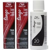 Wella Color Tango 7RR Cherry Permanent Masque Hair Color – 7RR(2)+Dev(Vol.20)2oz