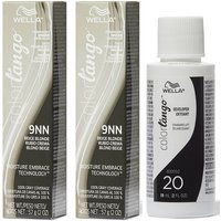 Wella Color Tango 9NN Beige Blonde Permanent Masque Haircolor – 9NN(2)+Dev(Vol.20)2oz