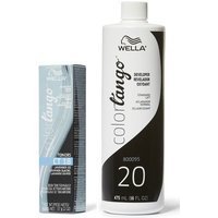 Wella Color Tango Toners CT18 Lavender Ice Permanent Hair Toner – CT 18, Dev (Vol.20) 16oz
