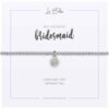 Will You Be My Bridesmaid Sentiments Friendship Bracelet buy online shopping cheap sale