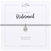 Will You Be My Bridesmaid Sentiments Friendship Bracelet
