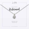 Will You Be My Bridesmaid Sentiments Necklace buy online shopping cheap sale