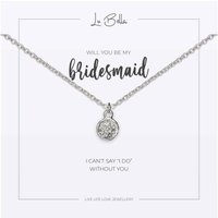 Will You Be My Bridesmaid Sentiments Necklace