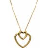 With Love - Dual Hearts - Necklaces buy online shopping cheap sale