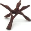 Wooden Cobra Tripod Stands - Hand Carved ~ Height 20cm buy online shopping cheap sale