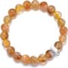 Yellow Quartz Gemstone Charm Stretch Bracelet buy online shopping cheap sale