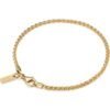 18K Gold Rope Bracelet buy online shopping cheap sale