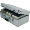 Aluminium CD Flight Storage Lockable Case - Holds 60 Disc Travel Music DJ buy online shopping cheap sale