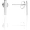 Bar Stud Plain Earring Sterling Silver buy online shopping cheap sale
