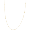 Bead Chain Sterling Silver Satellite Necklace buy online shopping cheap sale