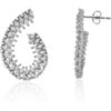 Chunky Spiral Helix Sterling Silver Earring buy online shopping cheap sale
