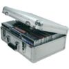 Citronic  Aluminium Metal CD Storage Box Flight Carry Case - Holds 80 - Secure Lock 2 Keys buy online shopping cheap sale
