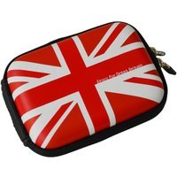 Croco® Union Jack Flag Tough Case Shock/Water Proof for a Digital Cameras [Small] - Red buy online shopping cheap sale