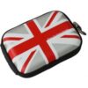 Croco® Union Jack Flag Tough Case Shock/Water Proof for a Digital Cameras [Small] - Silver buy online shopping cheap sale