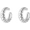 Croissant Ear Cuff No Piercing Sterling Silver Pair buy online shopping cheap sale