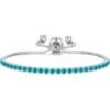 December Birthstone Friendship Bracelet with Blue Topaz Zircondia® Crystals buy online shopping cheap sale