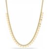 Disk Charm Coin Chain Necklace in Sterling Silver buy online shopping cheap sale