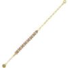 Dorissa Multi Bead Semi Chain Sterling Silver Bracelet buy online shopping cheap sale