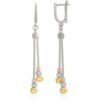 Dorissa Sterling Silver Drop Earring Multicolor Beads buy online shopping cheap sale