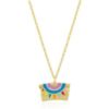 Enamel Mystic Sterling Silver Pendant Necklace buy online shopping cheap sale