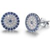 Evil Eye Sterling Silver Stud Earring buy online shopping cheap sale