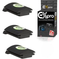 Ex-Pro Olympus Hot Shoe Cover with Easy view bubble level [See description for models] [Pack of 3] buy online shopping cheap sale