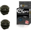 Ex-Pro Pro Dual Nuts Hot Shoe 1/4" Screw Adapter for Flash Trigger