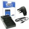 Ex-Pro Vivitar 02491-0019-00 EZi-Power USB Charger with USB Cable & Mains Charger buy online shopping cheap sale