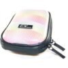 Ex-Pro® Expression Collection -  Rainbow Lines White - Hard Clam Shock proof Digital Camera Case Bag (Cameras upto 95mm x 65mm x 2... buy online shopping cheap sale