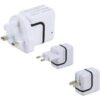 Ex-Pro® Liquid Image EGO 727 Mains AC Worldwide DUAL USB Adapter Charger for use with USB Cable Lead (not included) buy online shopping cheap sale