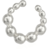 Fancy Bubble Bead Sterling Silver Ear Cuff No Piercing buy online shopping cheap sale