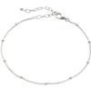 Fine Beaded Chain Bracelet Satellite in Sterling Silver buy online shopping cheap sale