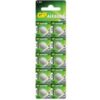 GP Button Cell Battery Alkaline LR43 - 10 Pack Blister buy online shopping cheap sale