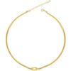 Knot Chain Choker Necklace in Sterling Silver buy online shopping cheap sale