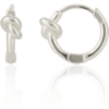 Knot Hoop Sterling Silver Earring buy online shopping cheap sale