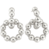 Large Lapped Bead Sterling Silver Earring buy online shopping cheap sale