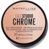 Maybelline Face Studio Chrome Jelly Highlighter - 20 Metallic Rose buy online shopping cheap sale