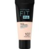 Maybelline Fit Me Matte + Poreless Foundation - 107 Rose Beige buy online shopping cheap sale