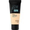 Maybelline Fit Me Matte + Poreless Foundation - 118 Nude buy online shopping cheap sale