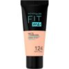 Maybelline Fit Me Matte + Poreless Foundation - 124 Soft Sand buy online shopping cheap sale